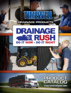Timewell Drainage Products Agriculture Catalog