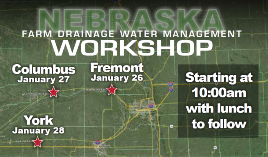 Veldkamp Farm Drainage Water Management Workshop Map